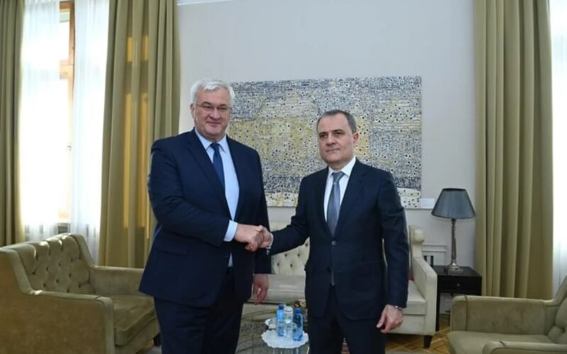 Встреча министров иностранных дел Азербайджана и Украины в Киеве