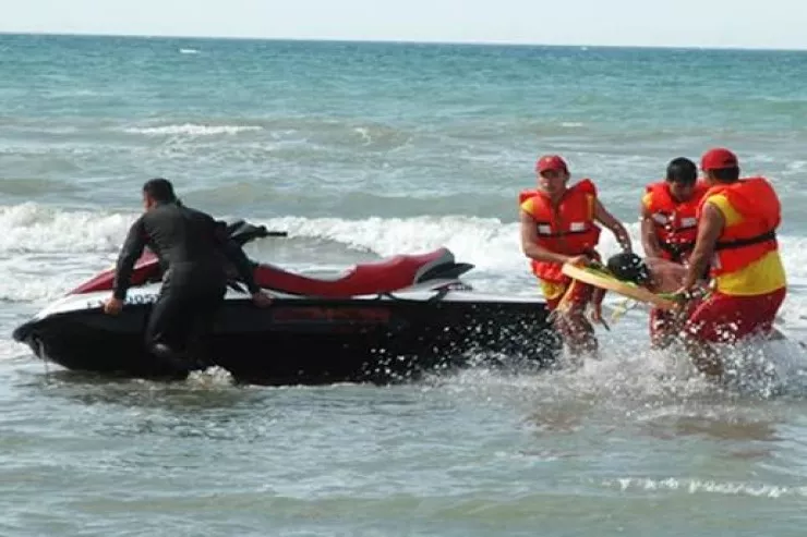 Shikhovo beach in Baku