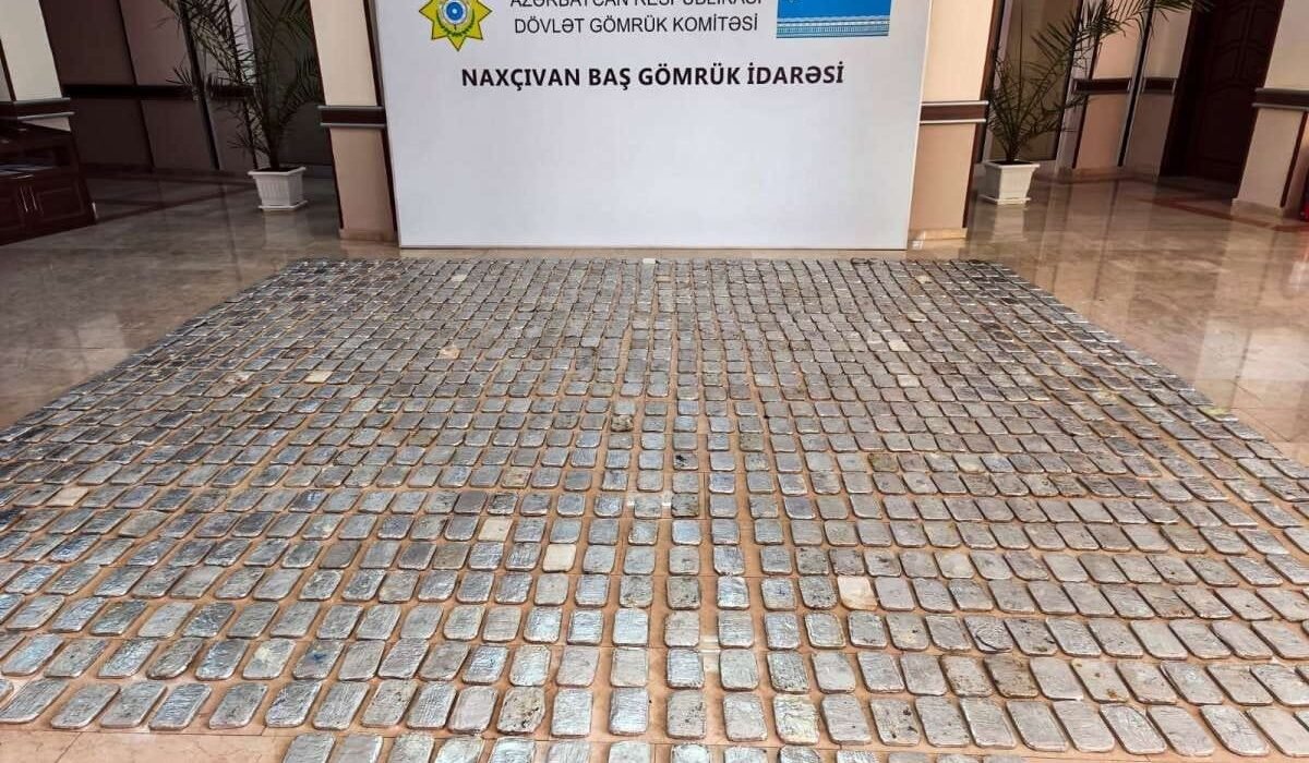 Naxçıvan Baş Gömrük İdarəsinin aşkar etdiyi narkotik vasitə