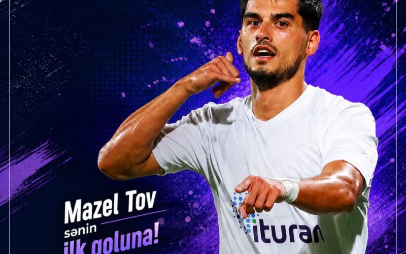 Futbolçu Rüfət Abdullazadə futbol meydançasında