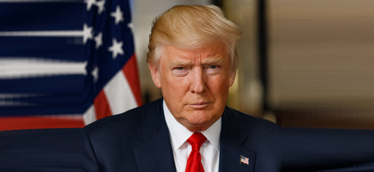 US President Donald Trump speaking about defense and ammunition stockpiles