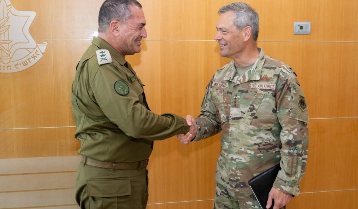 Israeli and US military leaders discuss situation in the Middle East