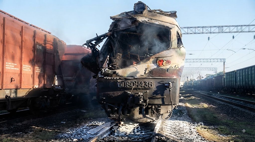 Russian drone strikes Odesa-Dnipro passenger train in Ukraine