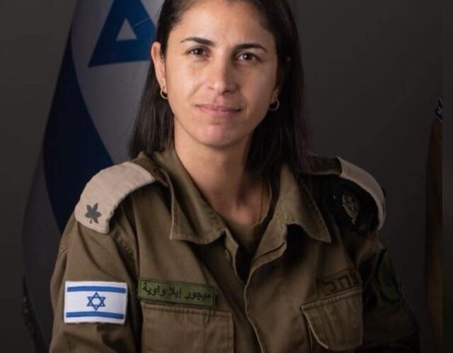 Lieutenant Colonel Ella Waweya, IDF Arabic-language spokesperson