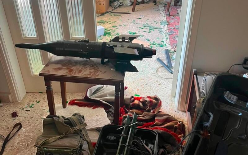Israeli military operation zone in southern Lebanon