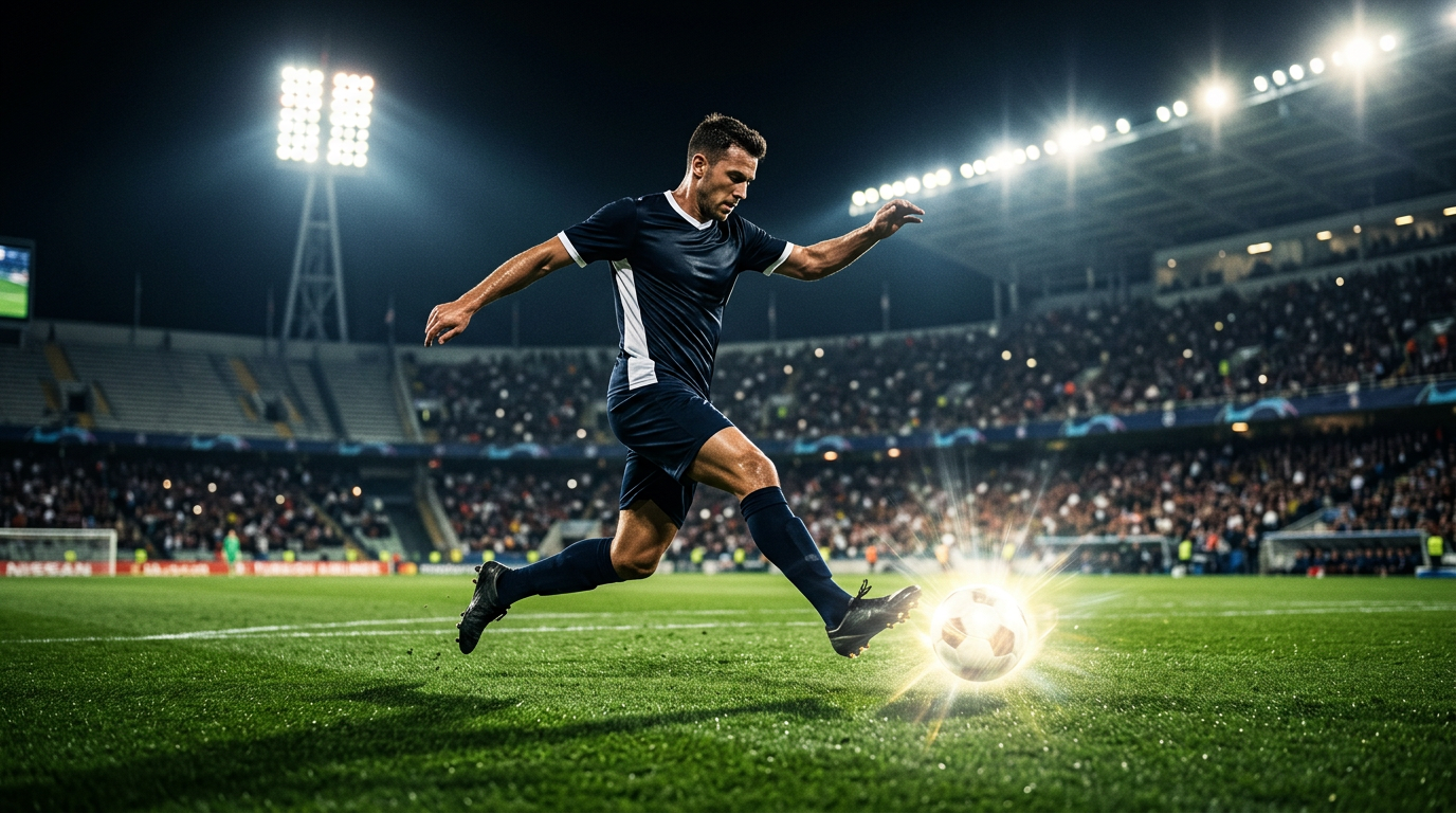 Futbolçu Rüfət Abdullazadə futbol meydançasında