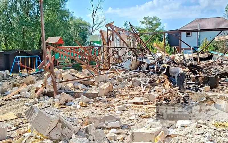 Drone hits restaurant owned by Azerbaijani businessman in Kyiv