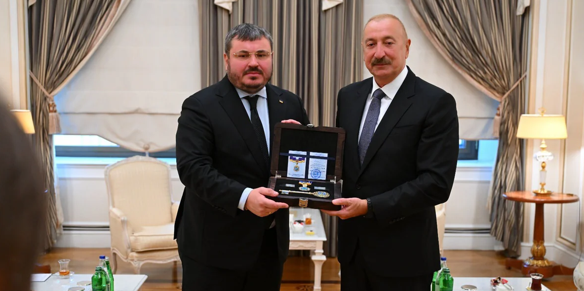 Ukrainian Ambassador Thanks Ilham Aliyev for Supporting His Country
