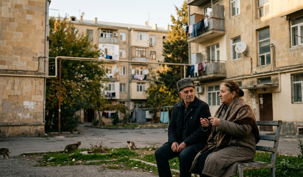 Bakıda yaşayış binaları