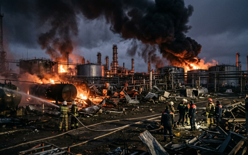 Zelensky: 16 Targets Struck in Russia Over Past 24 Hours