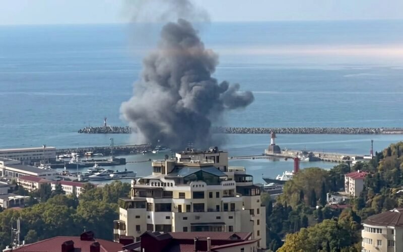 Media: Ukrainian Military Attacks Sochi Seaport with Drones