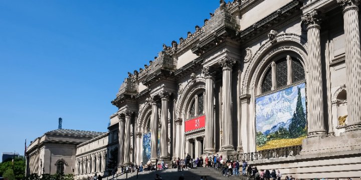 The Metropolitan Museum of Art building in New York City