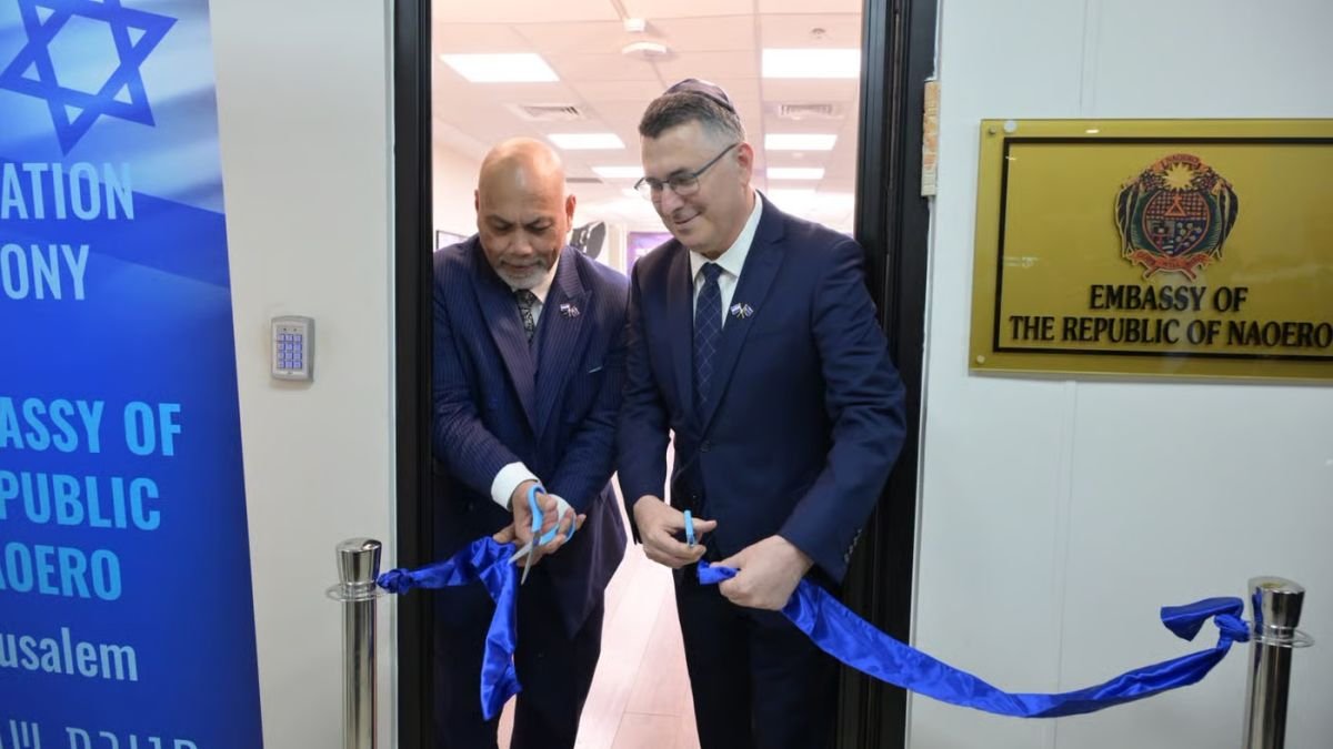 Embassy of the Republic of Nauru opens in Jerusalem