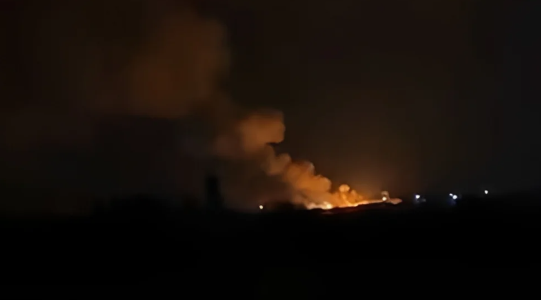 Склад боеприпасов в Геранбойском районе