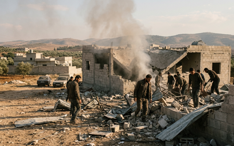 Explosion at Weapons Depot in Syria Kills 14