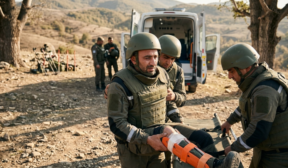 ANAMA demining operation in Khojaly district